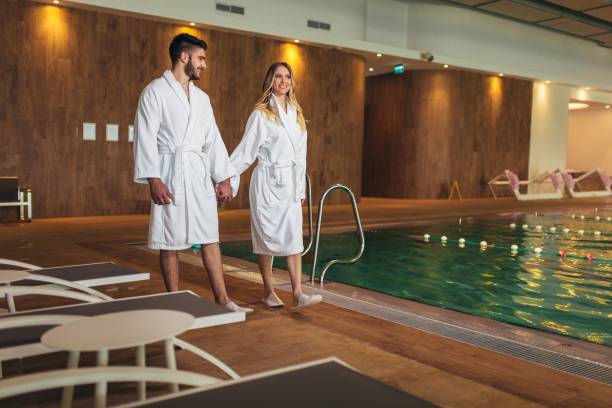 couple dans spa privatif 