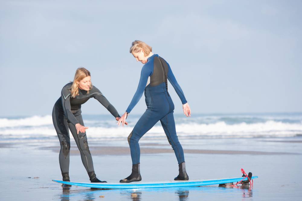 cours de surf à Anglet