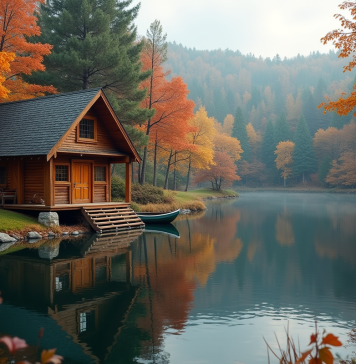 Séjour enchanteur dans une location chalet avec étang privé pour la pêche