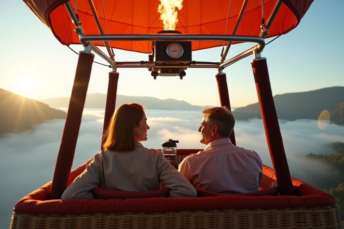 passager montgolfière