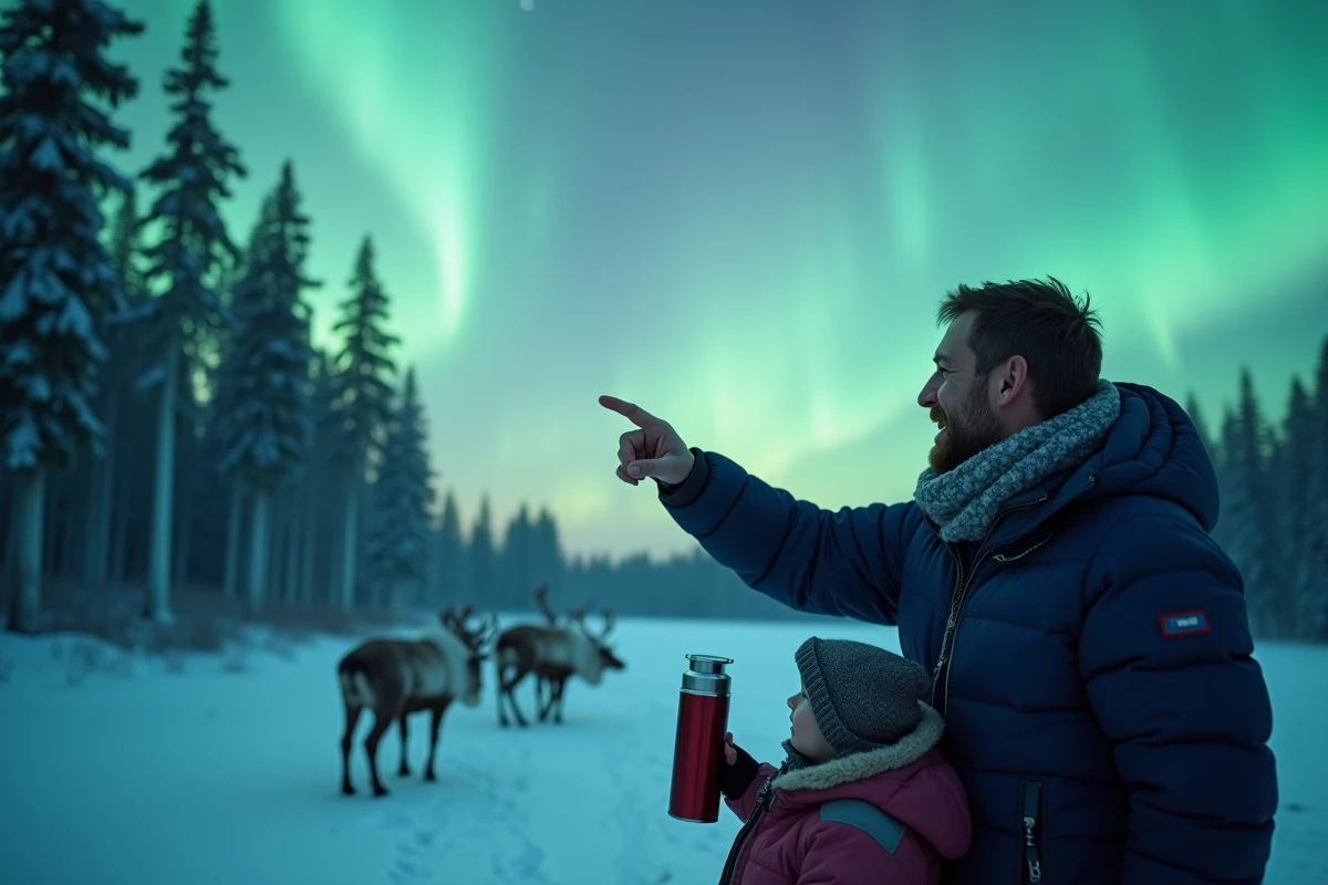 Homme souriant pointant vers l